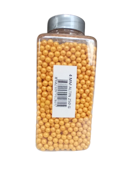 4mm Boncuk 250 gr Altın