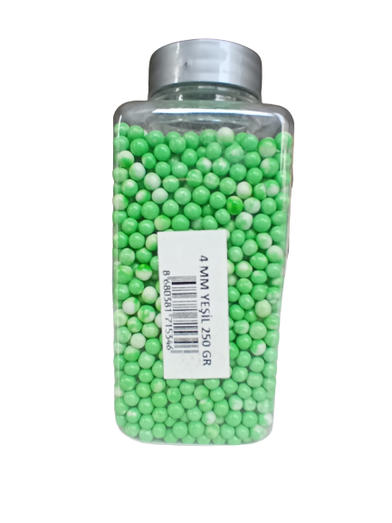 4mm Boncuk 250 gr Yeşil