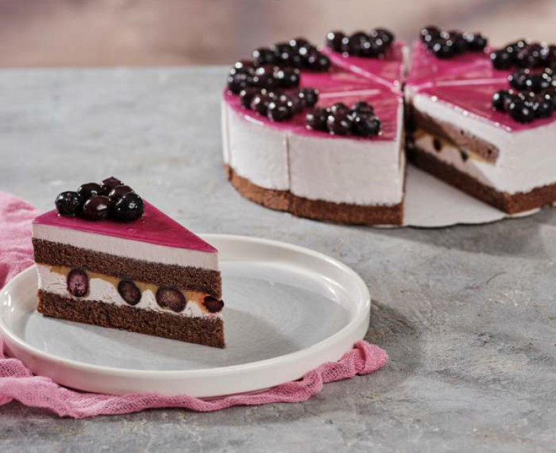 Yaban Mersinli Pasta - Cake