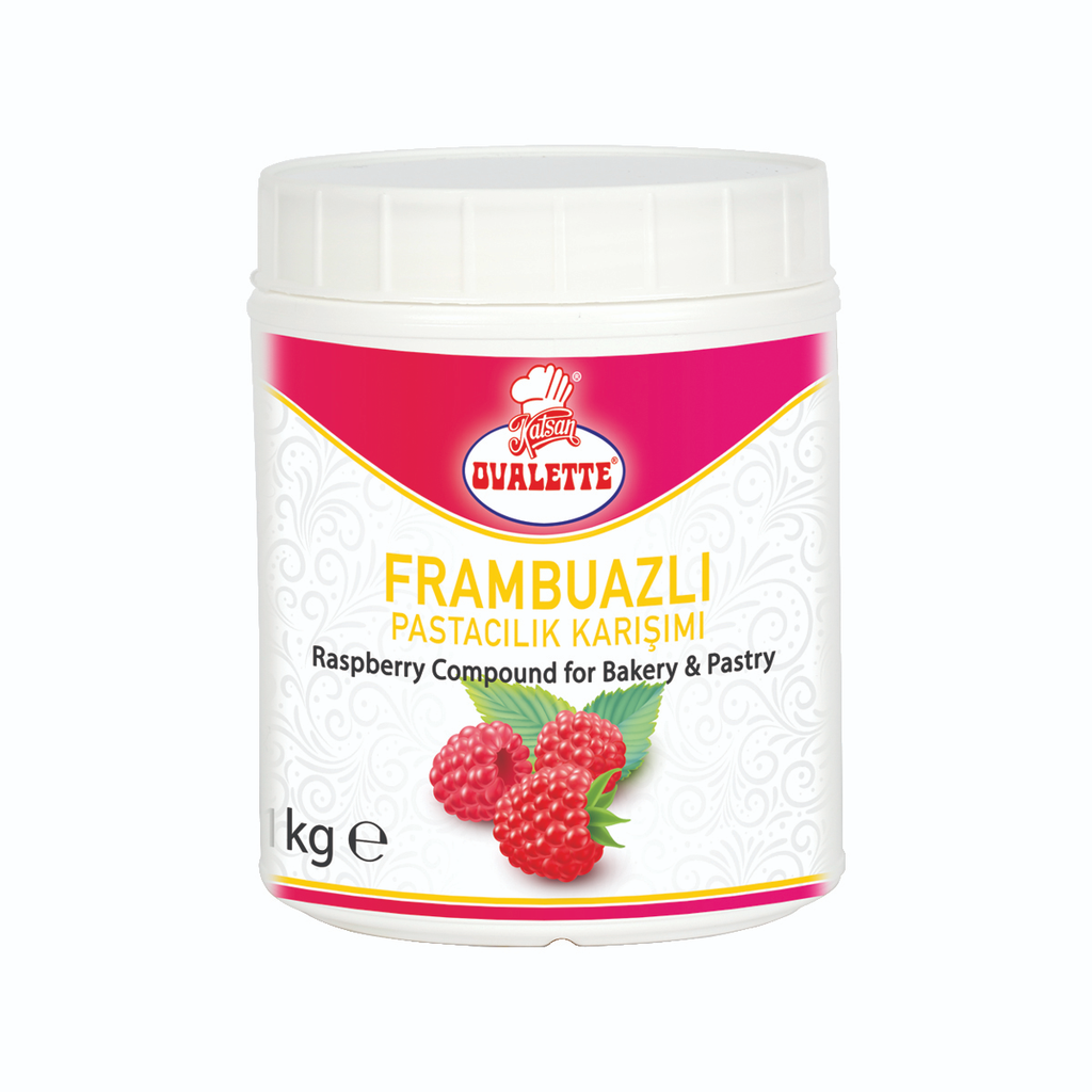 Ovalette - Meyve Özü Frambuaz Pastacılık Karışımı (1 kg)