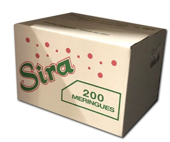 MERINGUE - Sira -  6,5CM SIRA 200 PCES