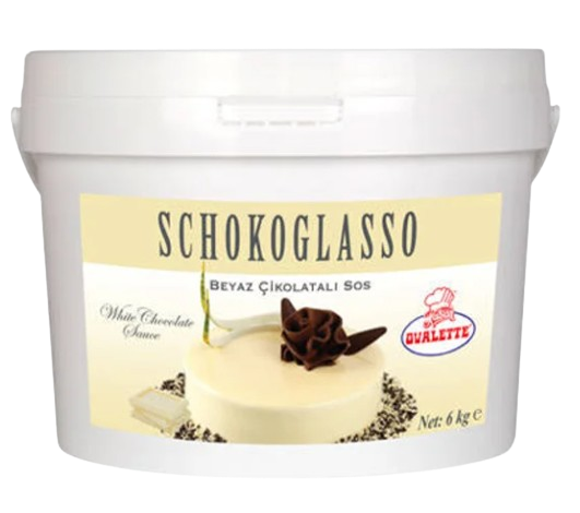 OVALETTE BEYAZ SCHOKOGLASSO