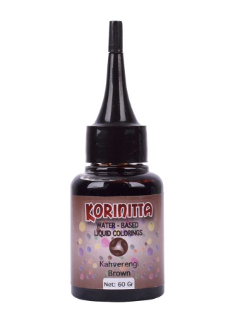 Kornitta Sıvı Gıda Boyası Kahverengi 60 Ml 