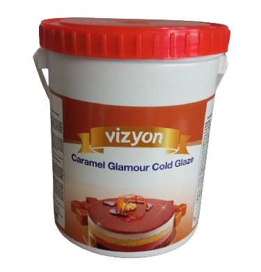 Vizyon - Simli Dekojel Karamel Renkli