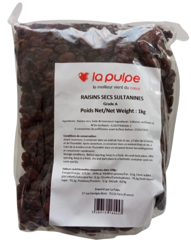 Raisins Sec Turcss La Pulpe Type 9 En 1 kg
