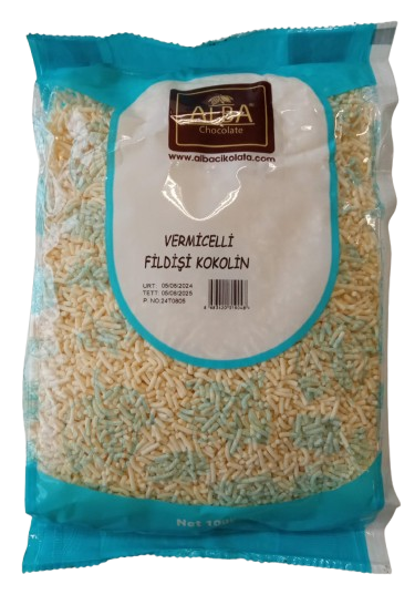 Alba - Vermiçelli Fildişi Kokolin 1kg