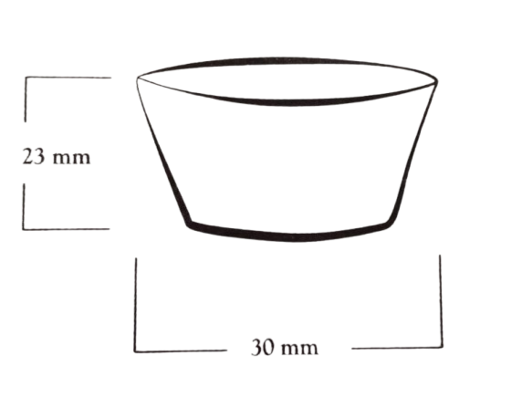 Milton - Pasta Kapsülü (No:1) 1000 Ad. h:20mm  Çap:30mm