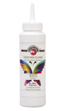 Fo Beyaz Sıvı Gıda Renklendirici 280 ml