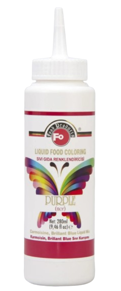 Fo Mor Sıvı Gıda Renklendirici 280 ml
