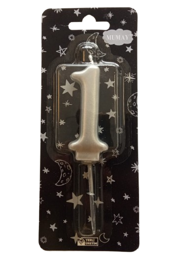 Rakamli Mum Gumus - 1