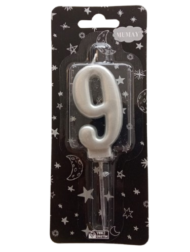 Rakamli Mum Gumus - 9