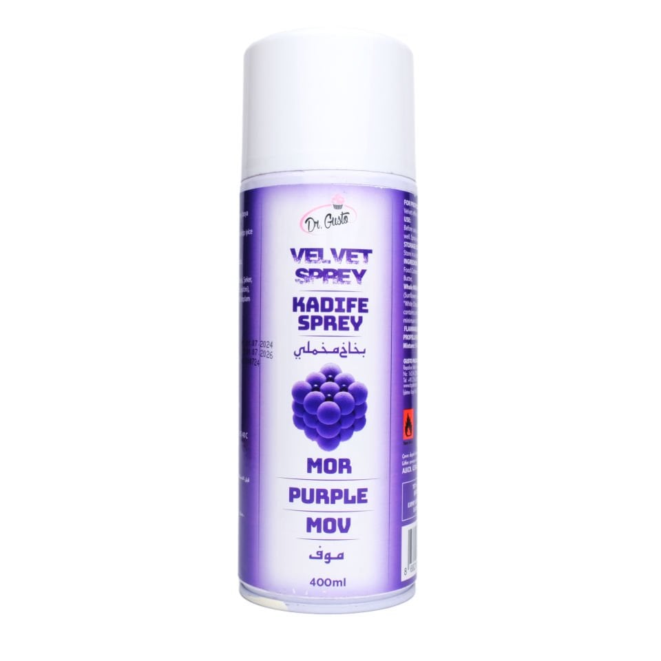 Dr. Gusto Kadife Sprey Boya Mor 400 ml