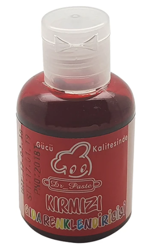 [Y101230] Dr Paste - Gida boyasi Kirmizi 120 gr