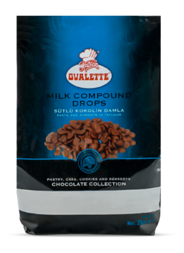 [Y101373] Ovalette - Sütlü Kokolin Damla 2kg