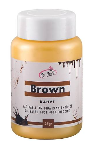 [Y101425] Dr. Gusto 25 gr Yağ Bazlı Toz Kahve Boya