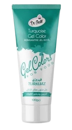[Y101407] Dr Gusto 100gr Jel Boya Tüp Turkuaz