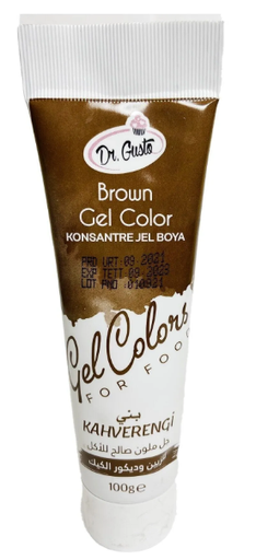 [Y101552] Dr gusto 100gr jel kahverengi