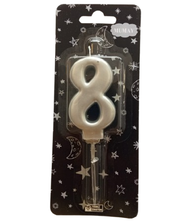 [Y101879] Rakamli Mum Gumus - 8