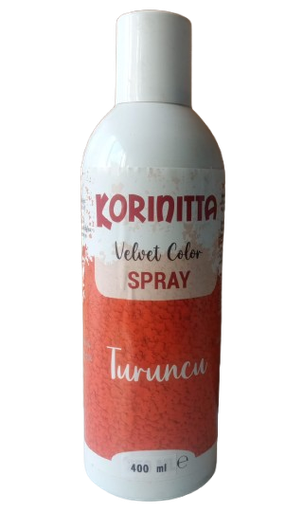 [Y101931] Korinitta - Kadife Sprey Boya TURUNCU 400 ml