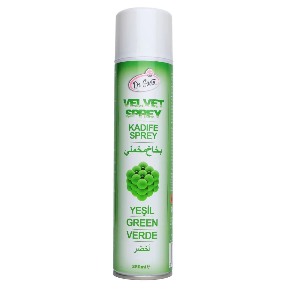 [Y102220] Dr Gusto - Kadife Sprey Boya YESIL 250 ml 
