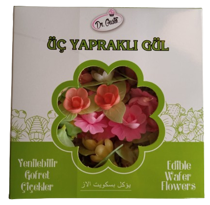 [Y100228] Gusto Gofret 25 Gül 72 Yaprak (Yeşil Kutu)