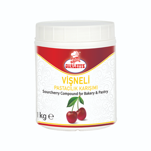 [Y100234] Ovalette - Meyve Özü Vişne Pastacılık Karışımı (1 kg)