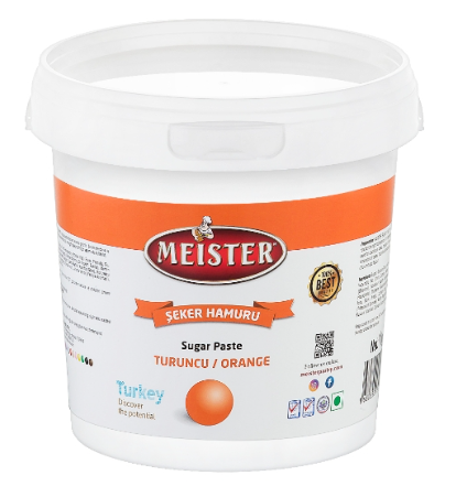 [Y100724] Pâte à Sucre Orange kg