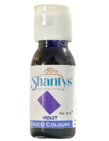 [Y100924] Shantys Yağ Bazlı Gıda Boyası Mor 18 Ml