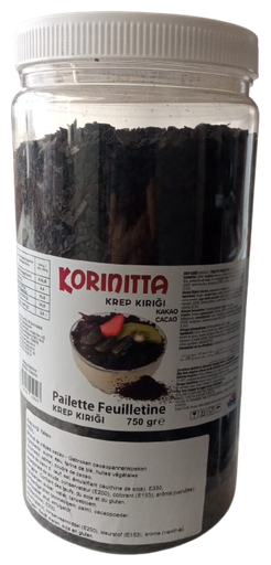 [Y101667] Korinitta Krep Kırığı Kakaolu 750 Gr
