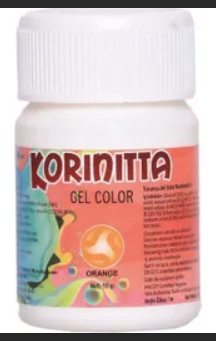 [Y100702] Korinitta Su Bazlı Jel Boya Turuncu 90 Gr 