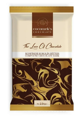 Cocomeks - Konfiseri Kokolin Bitter Compound Dark 2,5 kg