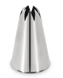 [Y101084] Douille inox étoile 8 mm style fermée