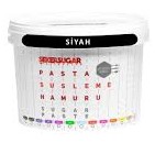 [Y101181] Şeker Sugar  - Şeker Hamuru Siyah 2,5 kg