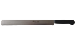 [Y101343] Pirge Pasta Bıçağı Dişli Geniş 30 cm