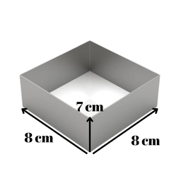 [Y101324] Kare Çember 7 x 8 x 8 cm