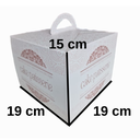 19 x 19 x 15 cm Pasta Kutusu