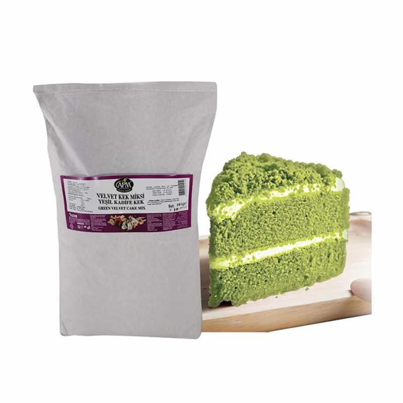MÉLANGE À GÂTEAU VELOURS VERT 10 KG