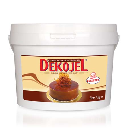 Ovalette - Decogel Karamelli jöle 7 Kg