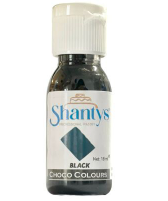 Shantys Yağ Bazlı Gıda Boyası Siyah 18 Ml