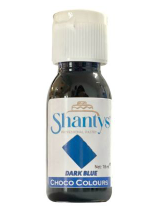 Shantys Yağ Bazlı Gıda Boyası Koyu Mavi 18 Ml