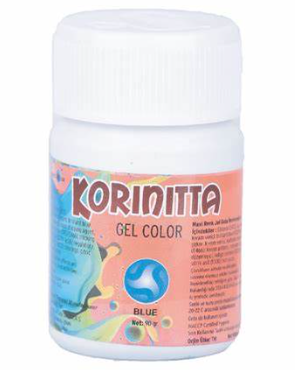 Korinitta Su Bazlı Jel Boya Mavi 90 Gr 