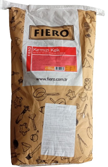 Fiero Kırmızı (Red Velvet) Kekmix 10 Kg