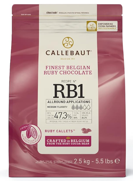 Callebaut Ruby Callets 10 Kg