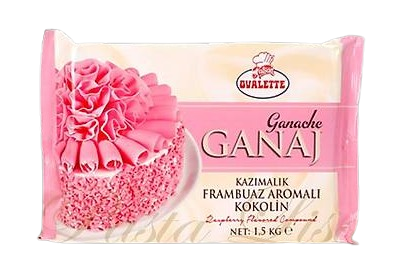 Ovalette Kazımalık Frambuaz Ganaj 1,5kg