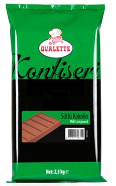 Ovalette - Sütlü Konfiseri Kokolin 2,5 Kg
