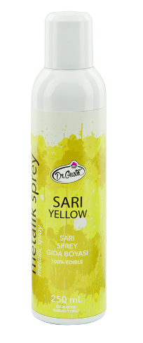 Dr. Gusto 250 ml Sprey Boya Sarı