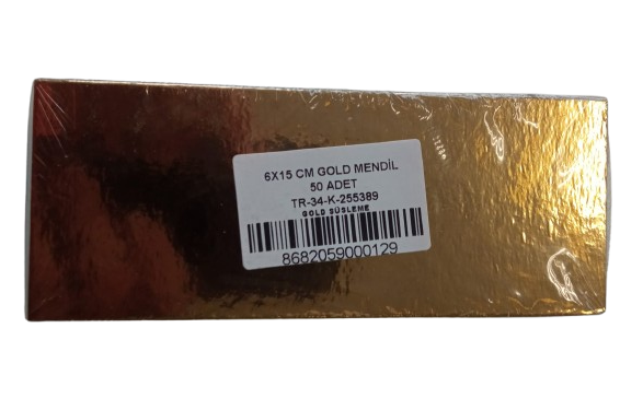 MENDIL - 15 x 6 cm Malaga Pasta Altı (50 Adet)