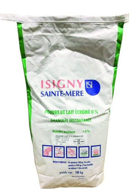 Isigny Lait En Poudre 0% Mg Instant 10 Kg (Süt Tozu)
