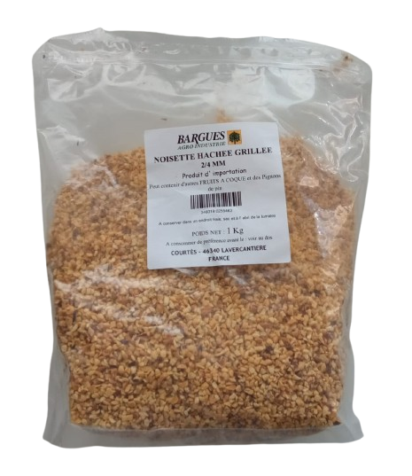 Bargues Noisettes Hachees Grillees 2/4 mm 1 Kg