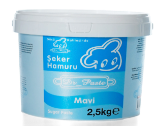 Dr Paste - Seker Hamuru Mavi 2,5 kg